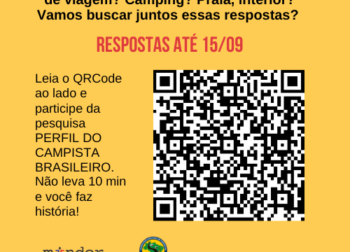 Pesquisa sobre Perfil do Campista continua até 15.09