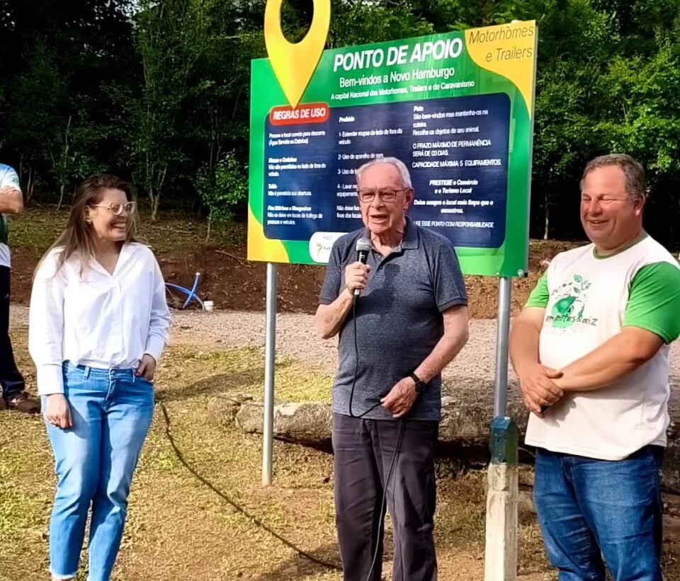 Novo Hamburgo inaugura dois pontos de apoio aos caravanistas